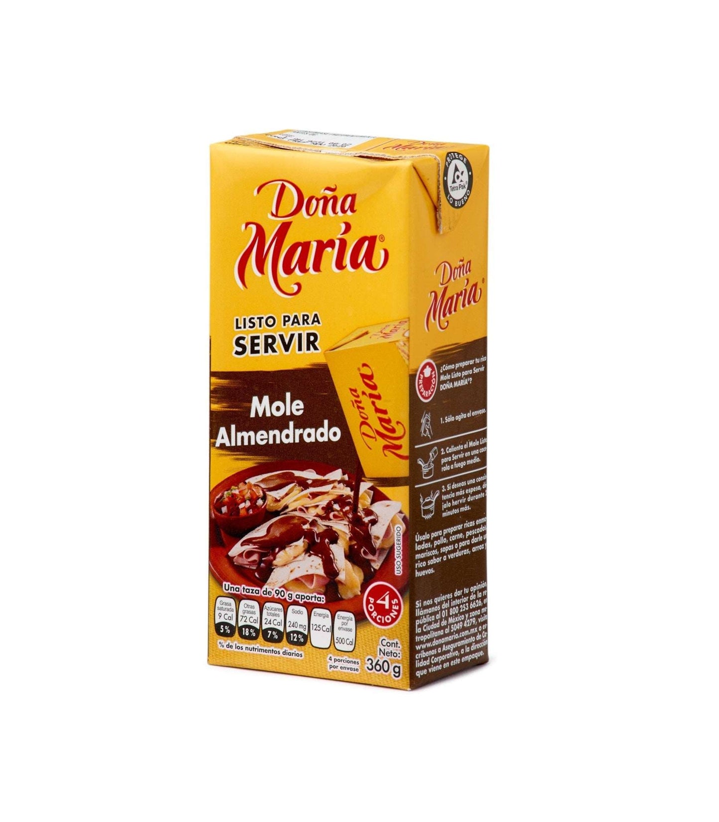 MOLE ALMENDRADO LISTO PARA SERVIR 360gr