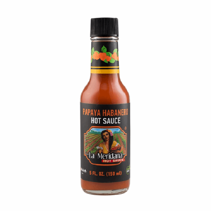SALSA HABANERA PAPAYA LA MERIDANA 150ml