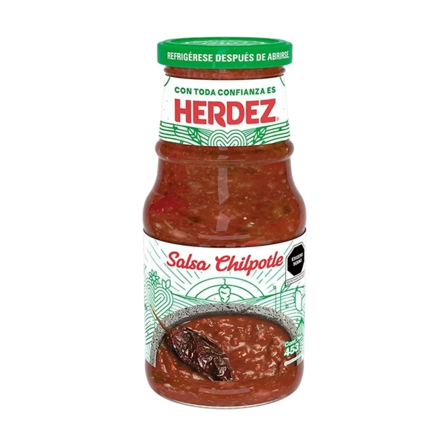 CHIPOTLE SOßE VON HERDEZ 453g
