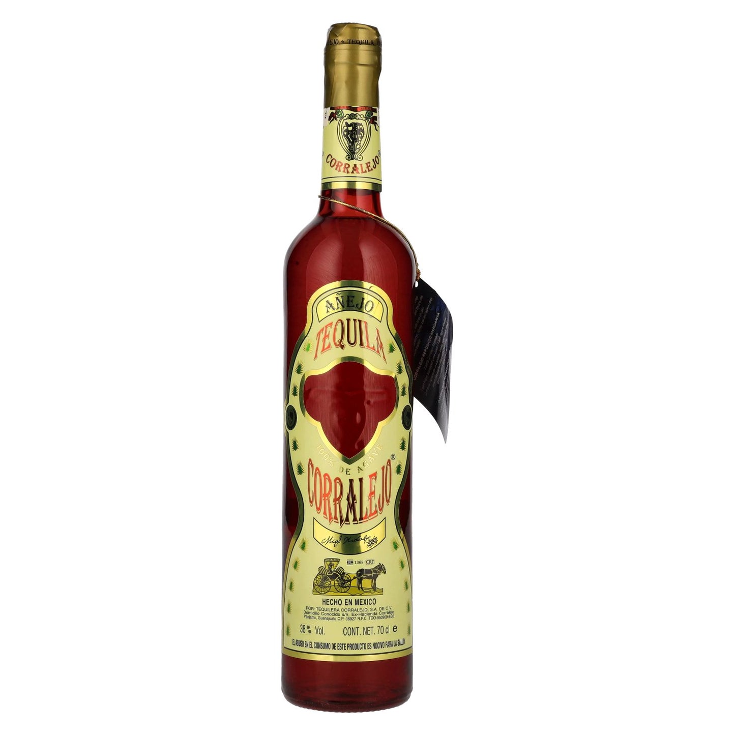 Corralejo Tequila AÑEJO 100% de Agave 38% Vol. 0.7l