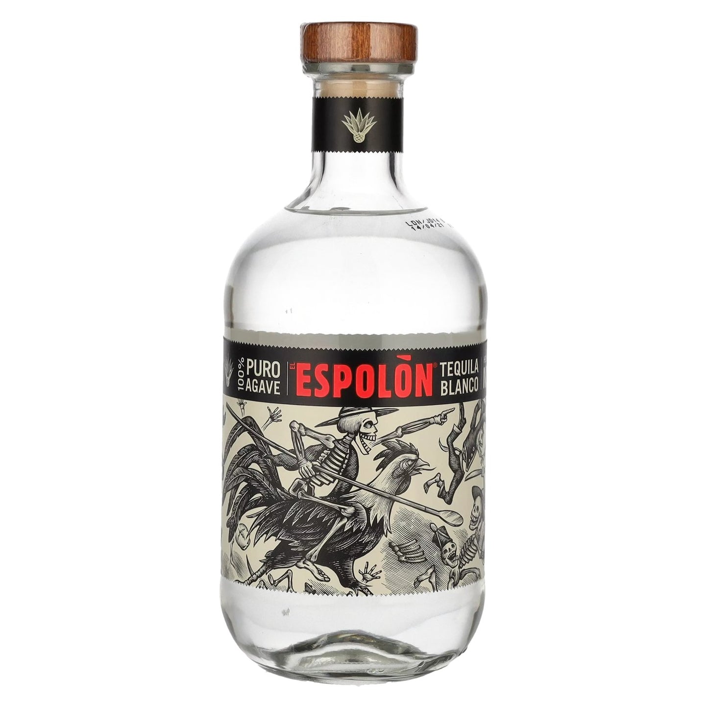 Tequila Espolón Blanco 100% puro Agave 40% Vol. 0.7l