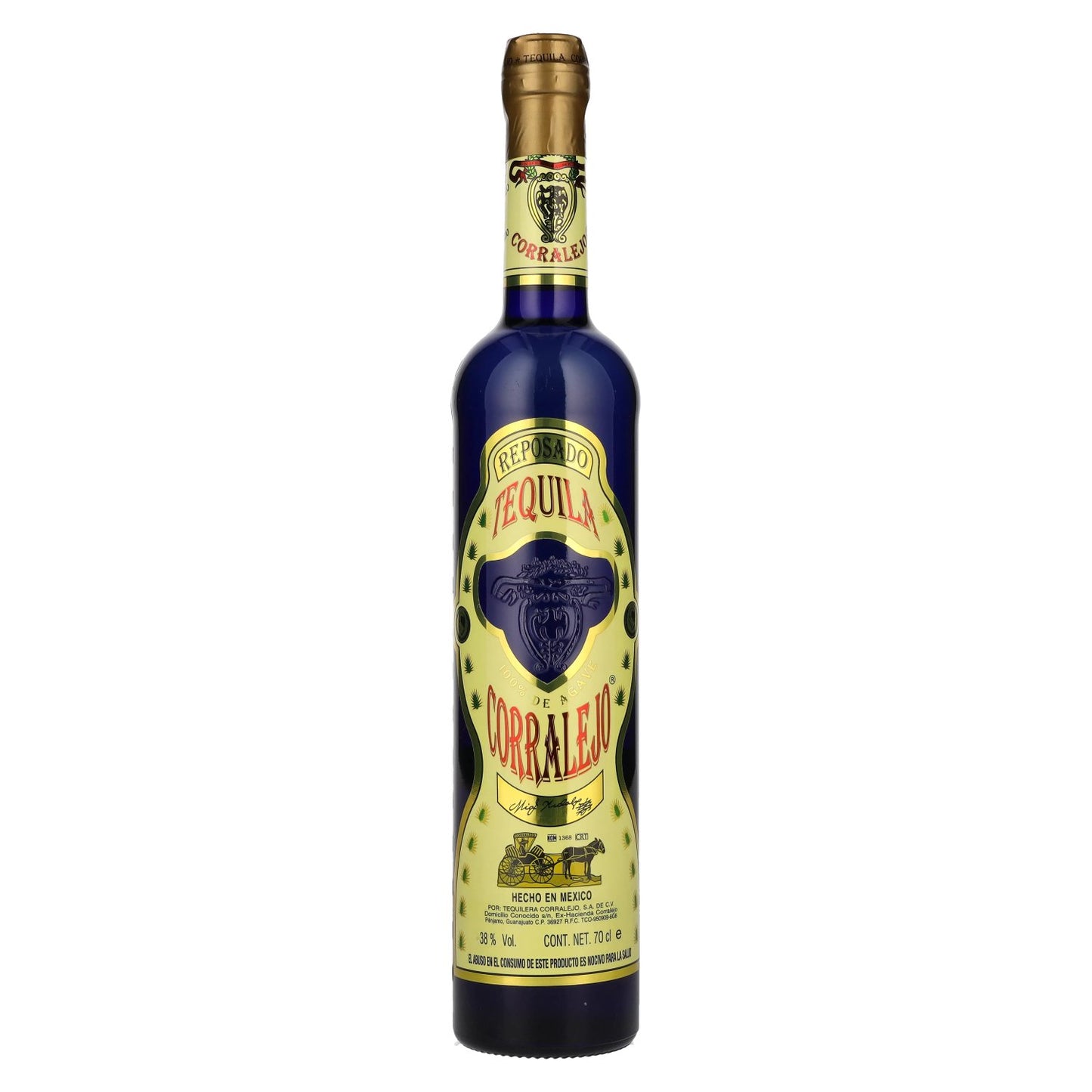 Corralejo Tequila REPOSADO 100% de Agave 38% Vol. 0.7l