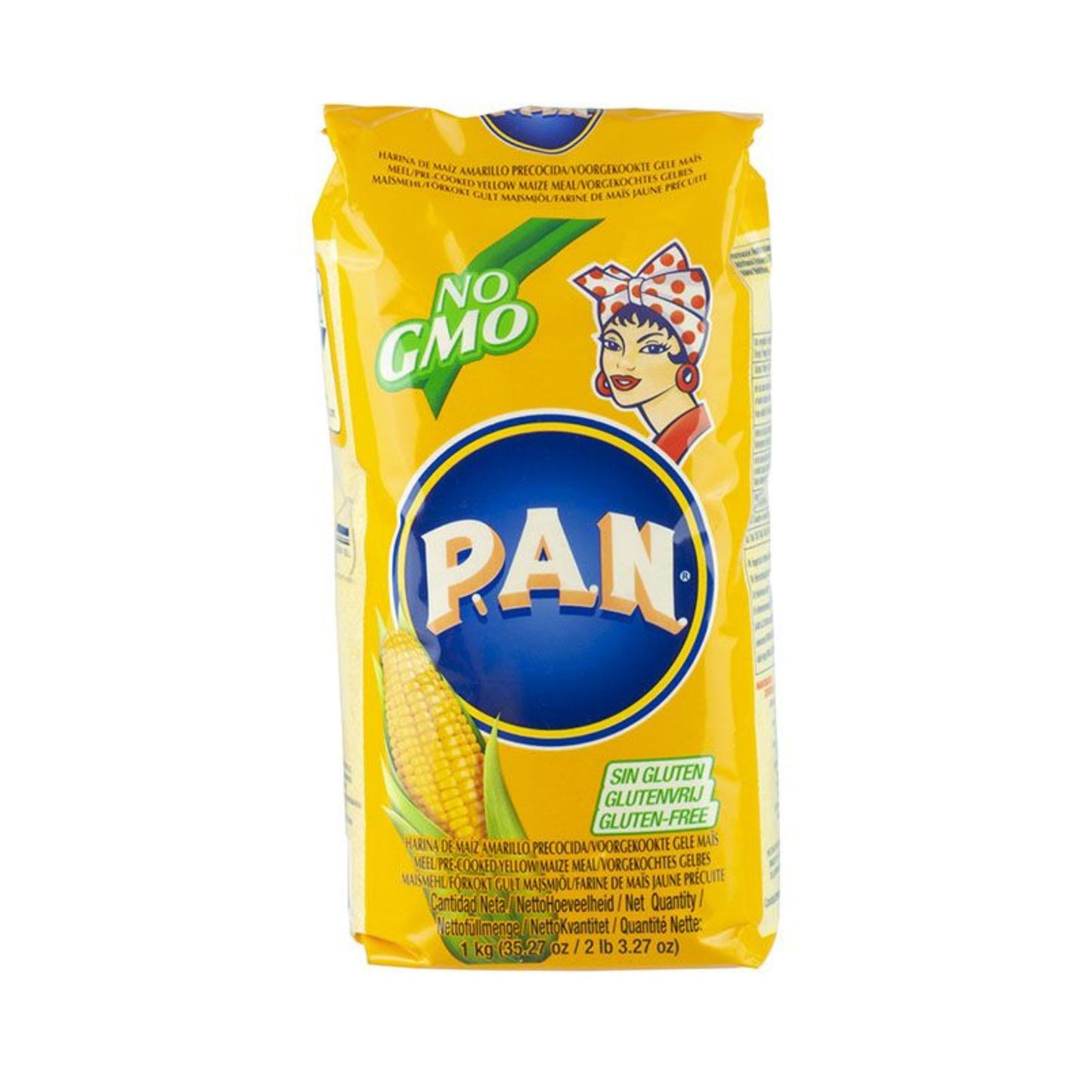 Harina de maíz PAN de maíz amarillo 1 kg