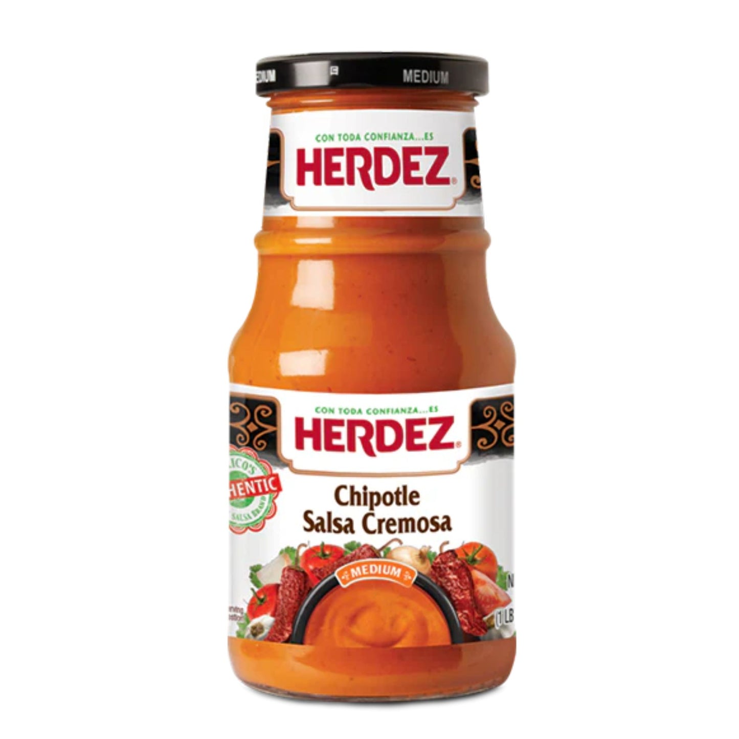 SALSA CREMOSA DE CHIPOTLE 434g