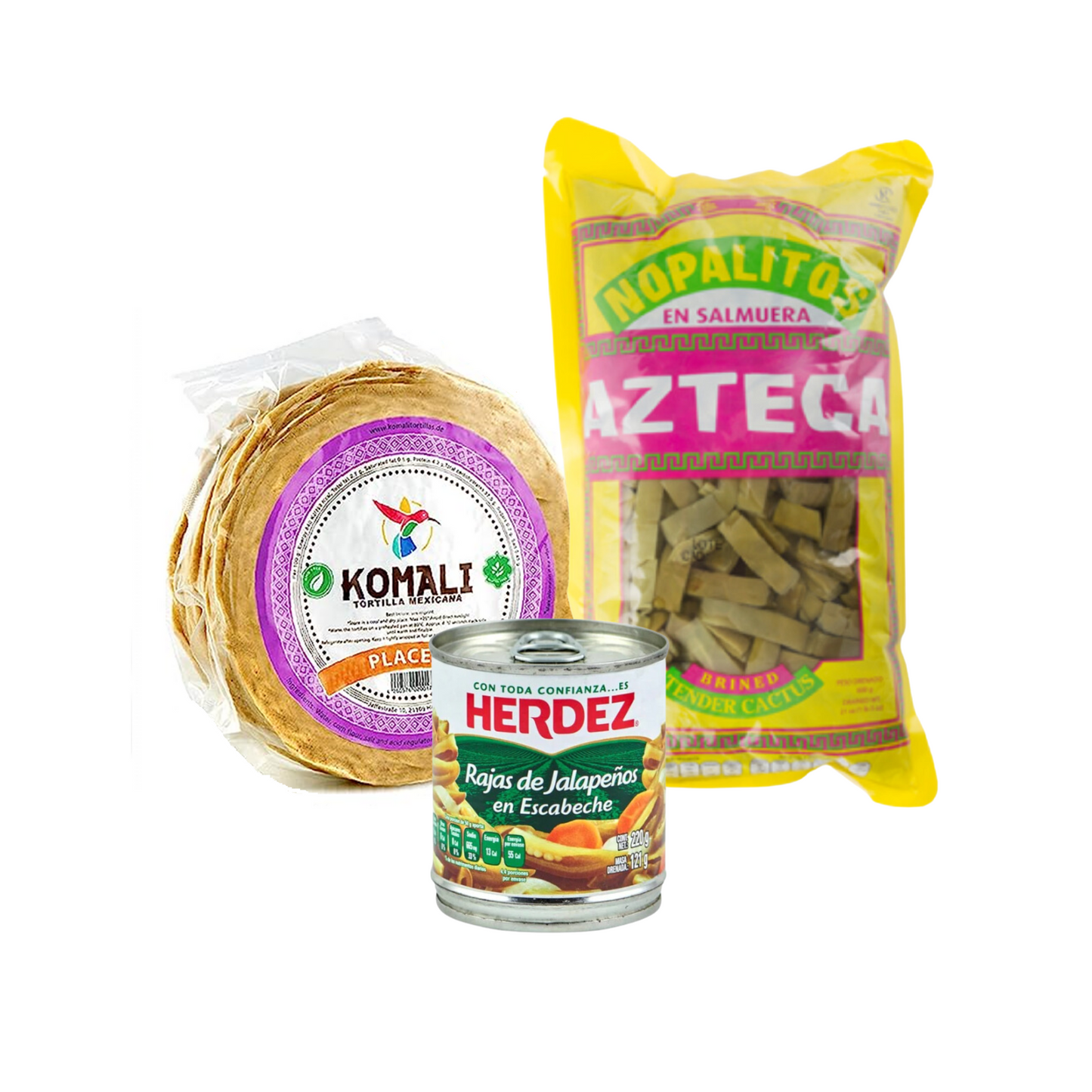 Nopales and avocado salad