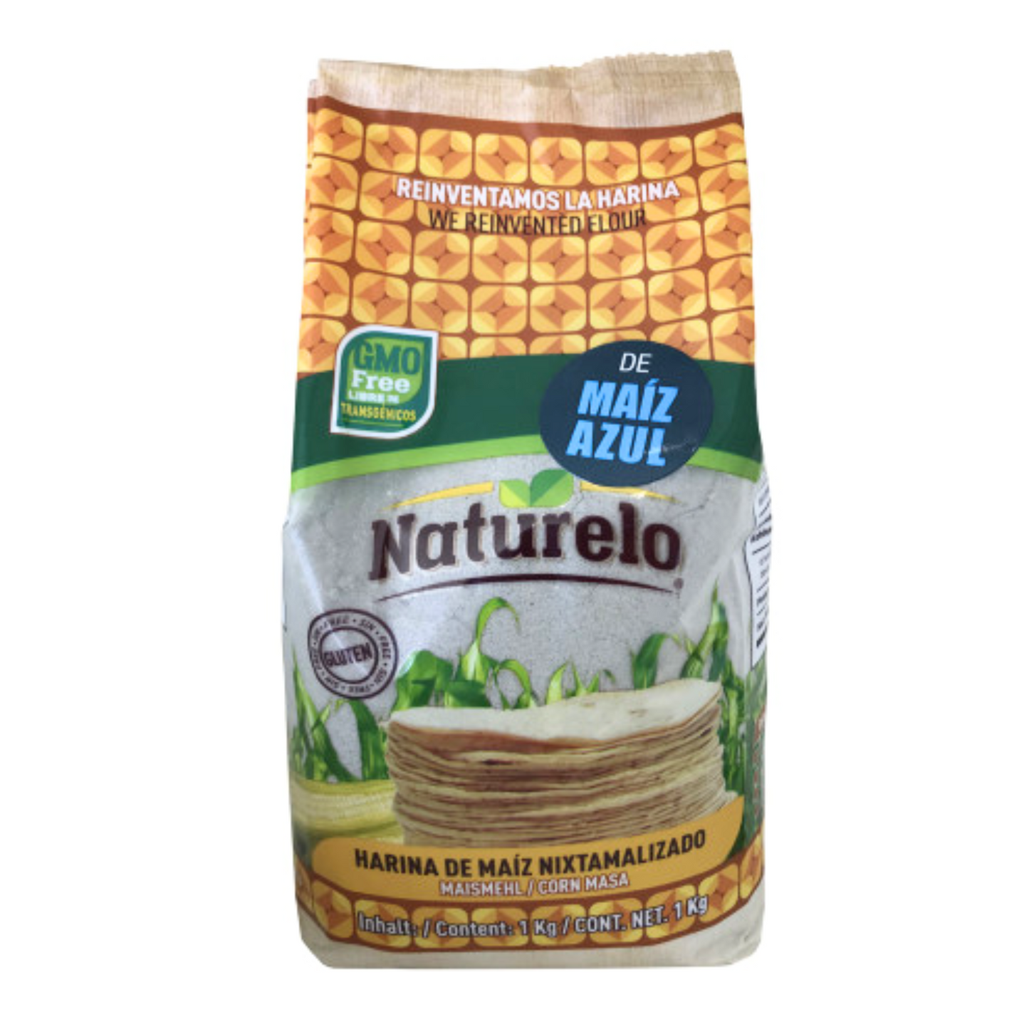 BLUE CORN FLOUR FROM NATURELO 1kg
