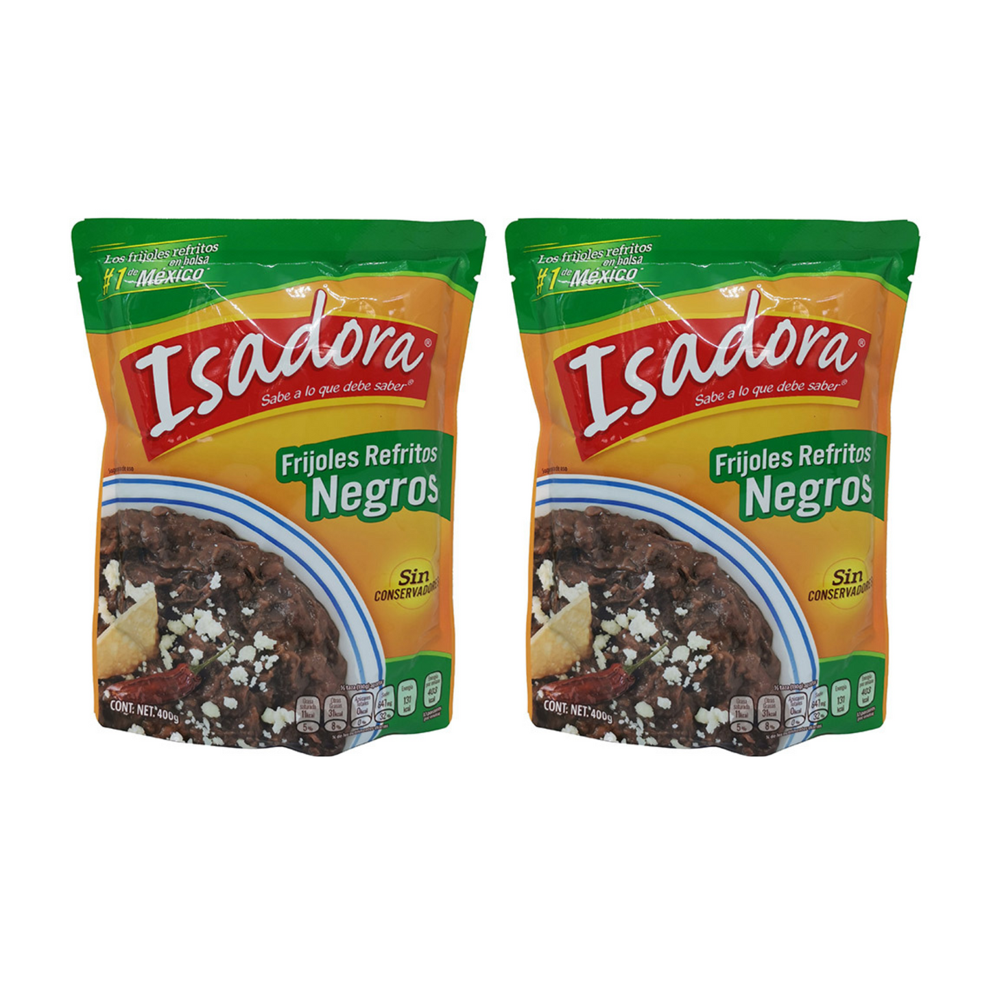 Puré de judías negras (pack 2)