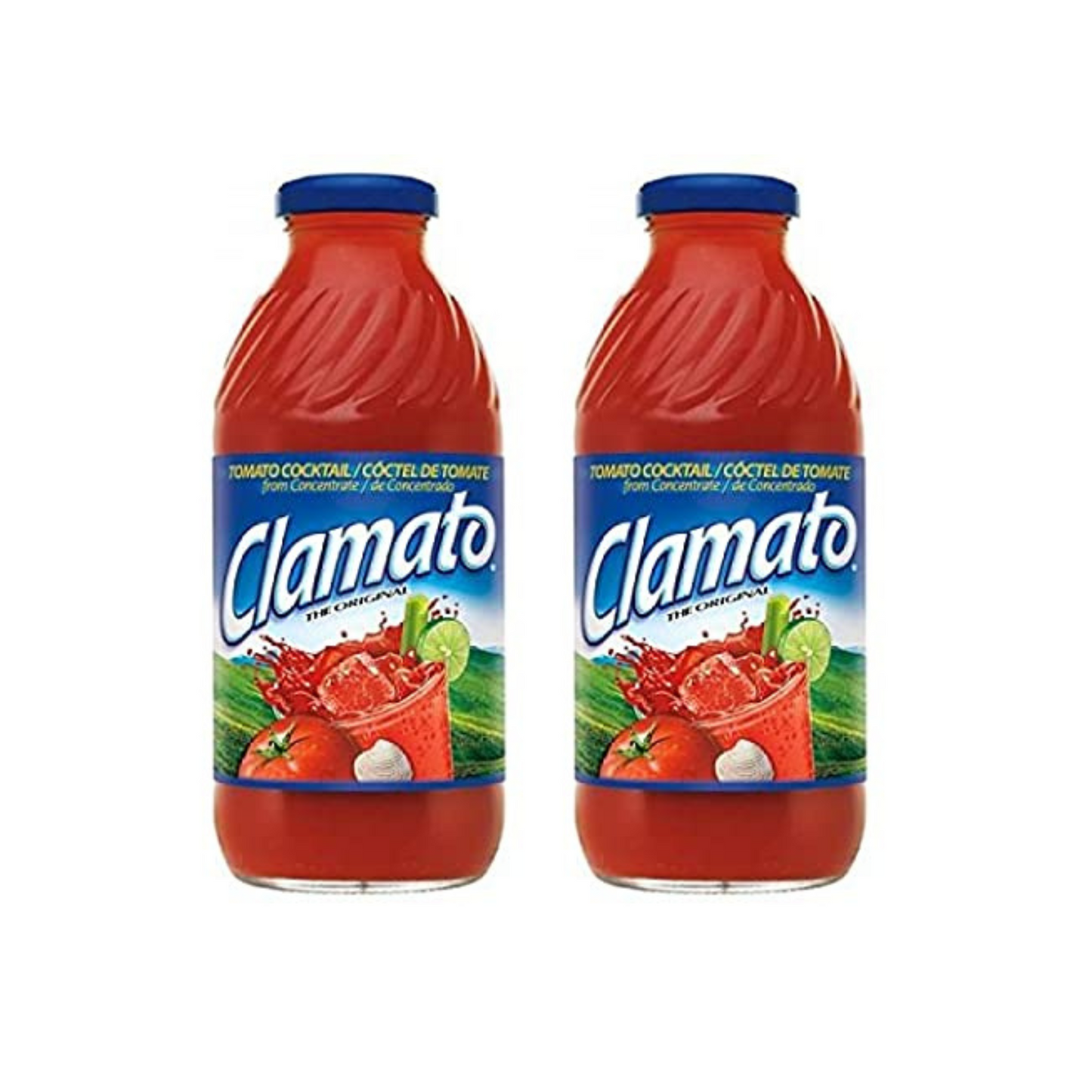 CLAMATO BEBIDA DE TOMATE 473 ML (Pack 2)