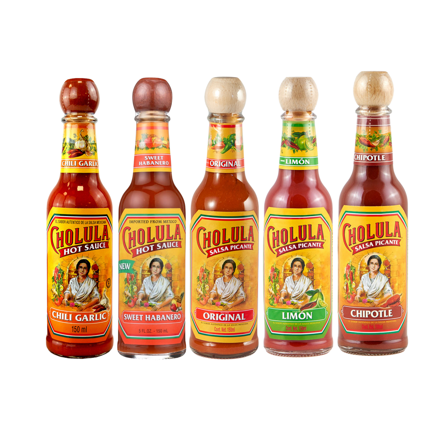 Salsas Cholula (Pack 5)