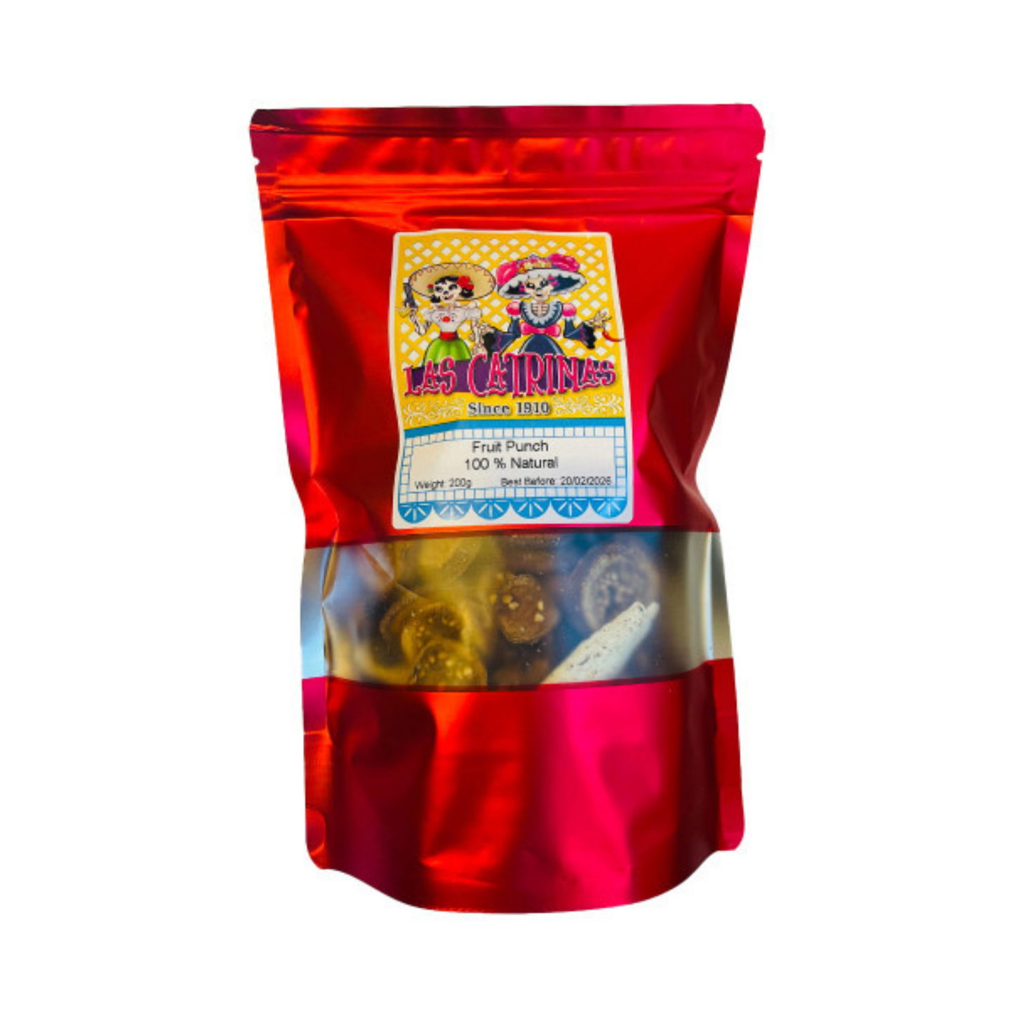 Ponche de Frutas Las Catrinas 200g hasta 4L