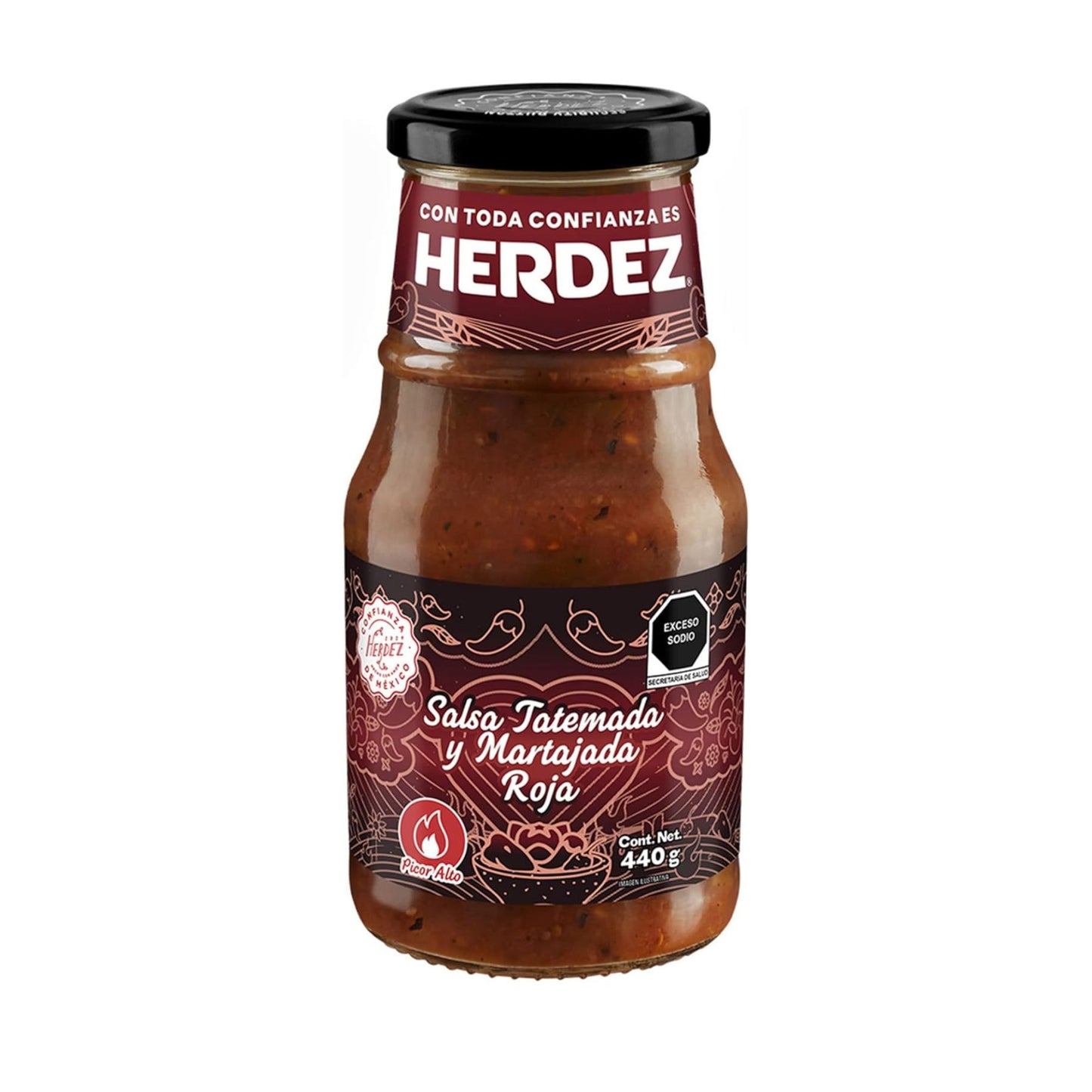 SALSA ROJA (ASADA Y MOLIDA) 240GR