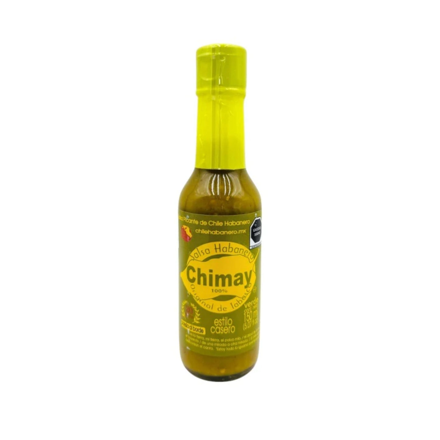 SALSA DE HABANERO VERDE DE CHIMAY 150ml
