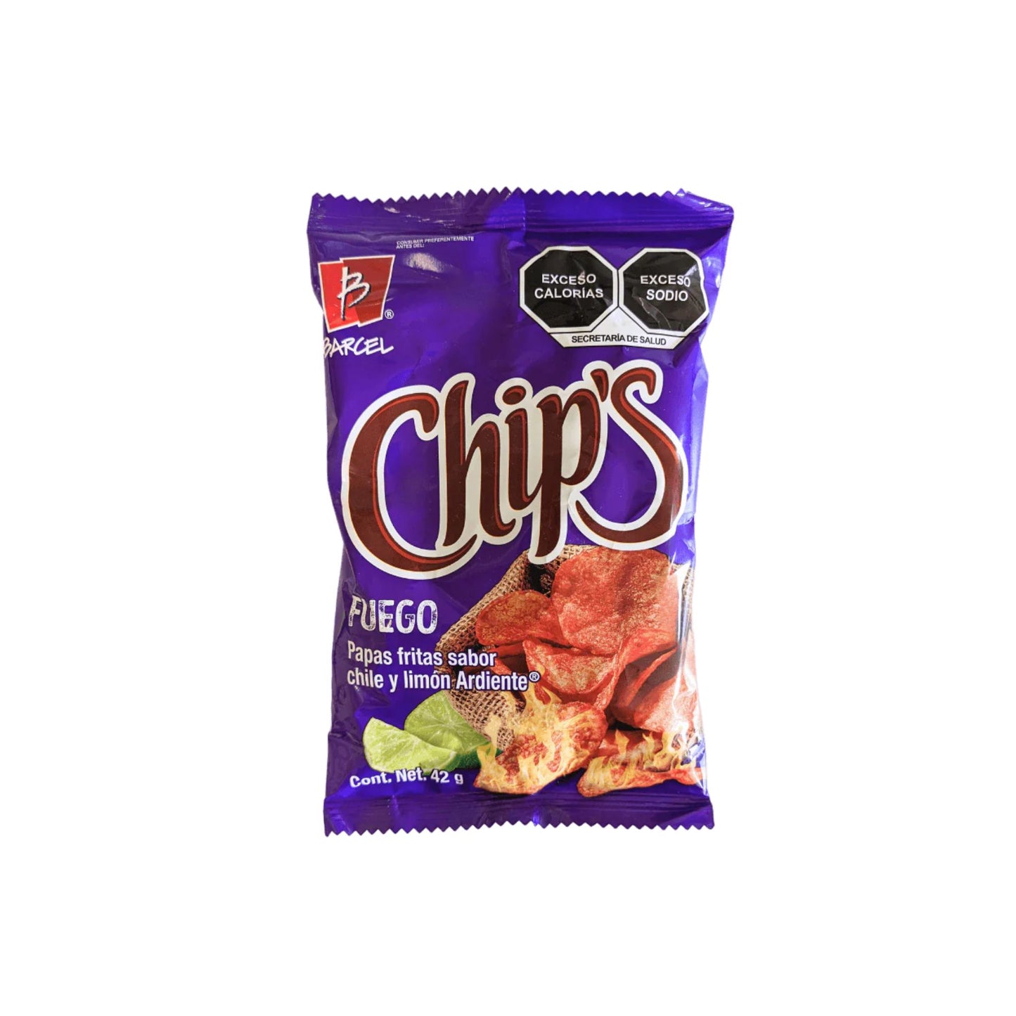 CHIPS FUEGO DE BARCEL 60gr