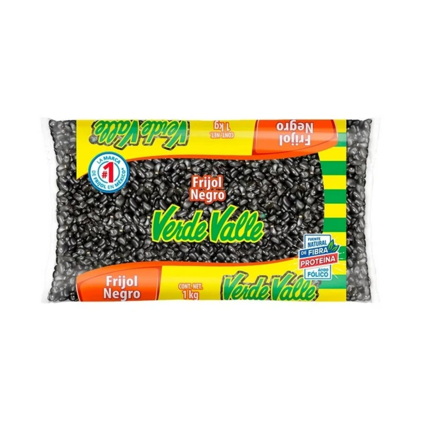 FRIJOLES SCHWARZE BOHNEN GETROCKNET VON VERDE VALLE 1kg