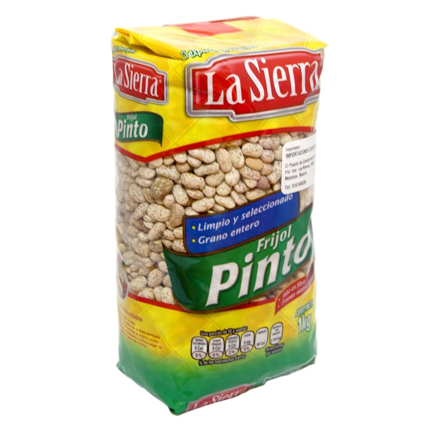 FRIJOLES PINTO HABAS SECAS DE LA SIERRA 900g