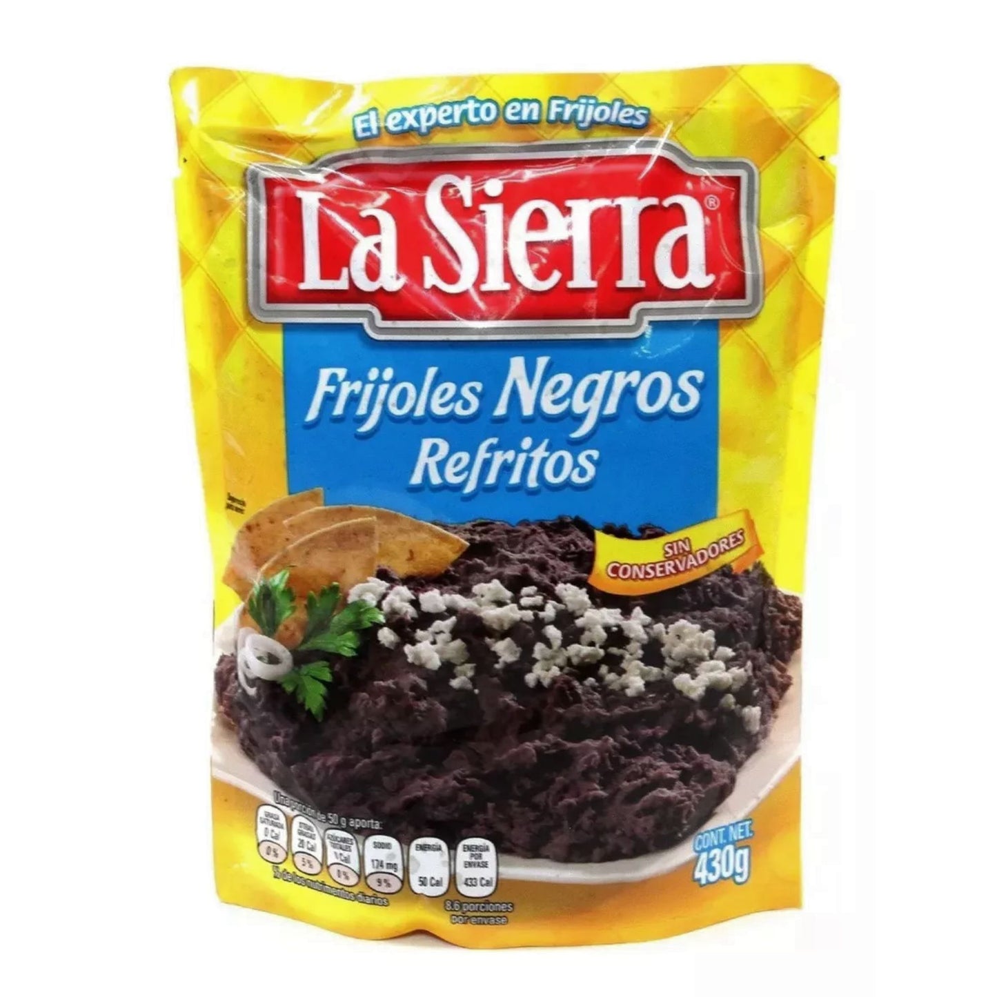 SCHWARZES BOHNENMUS VON LA SIERRA 430g