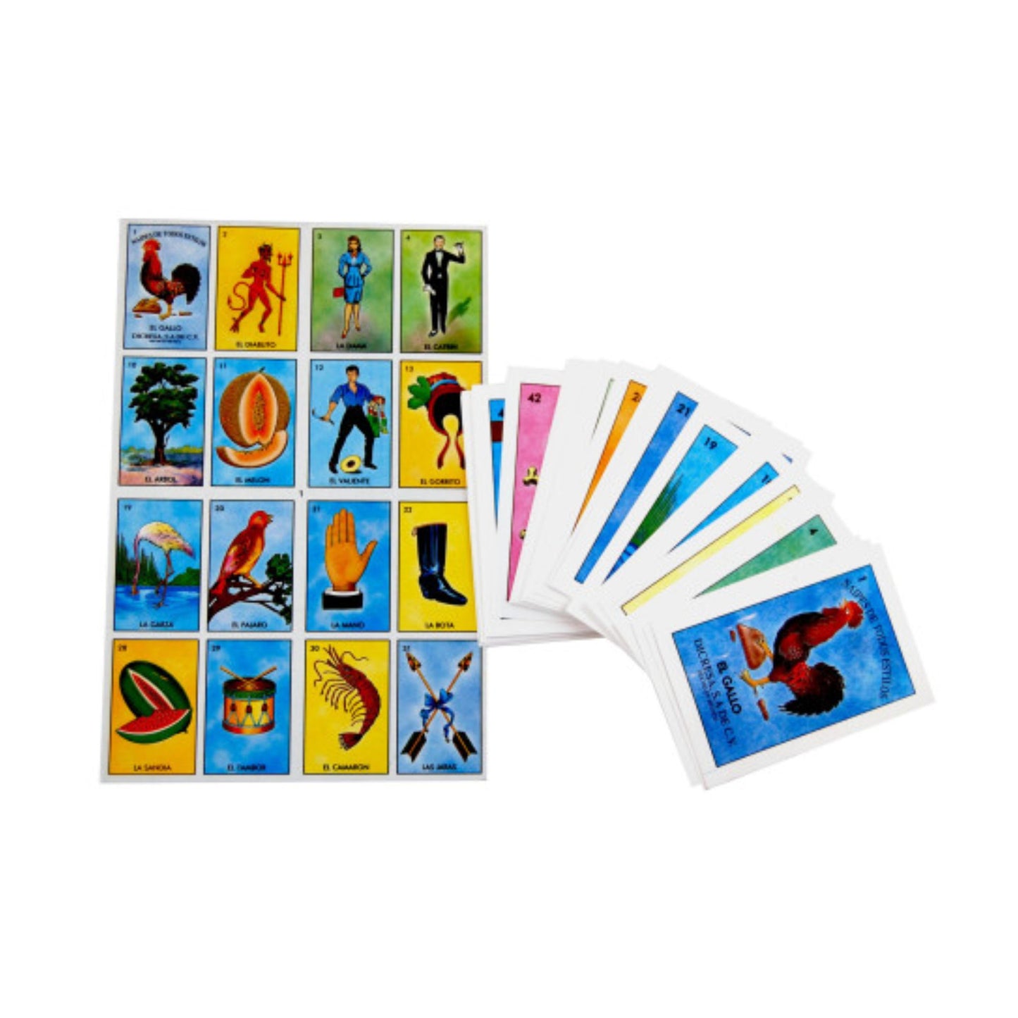 Juego de cartas de lotería de México
