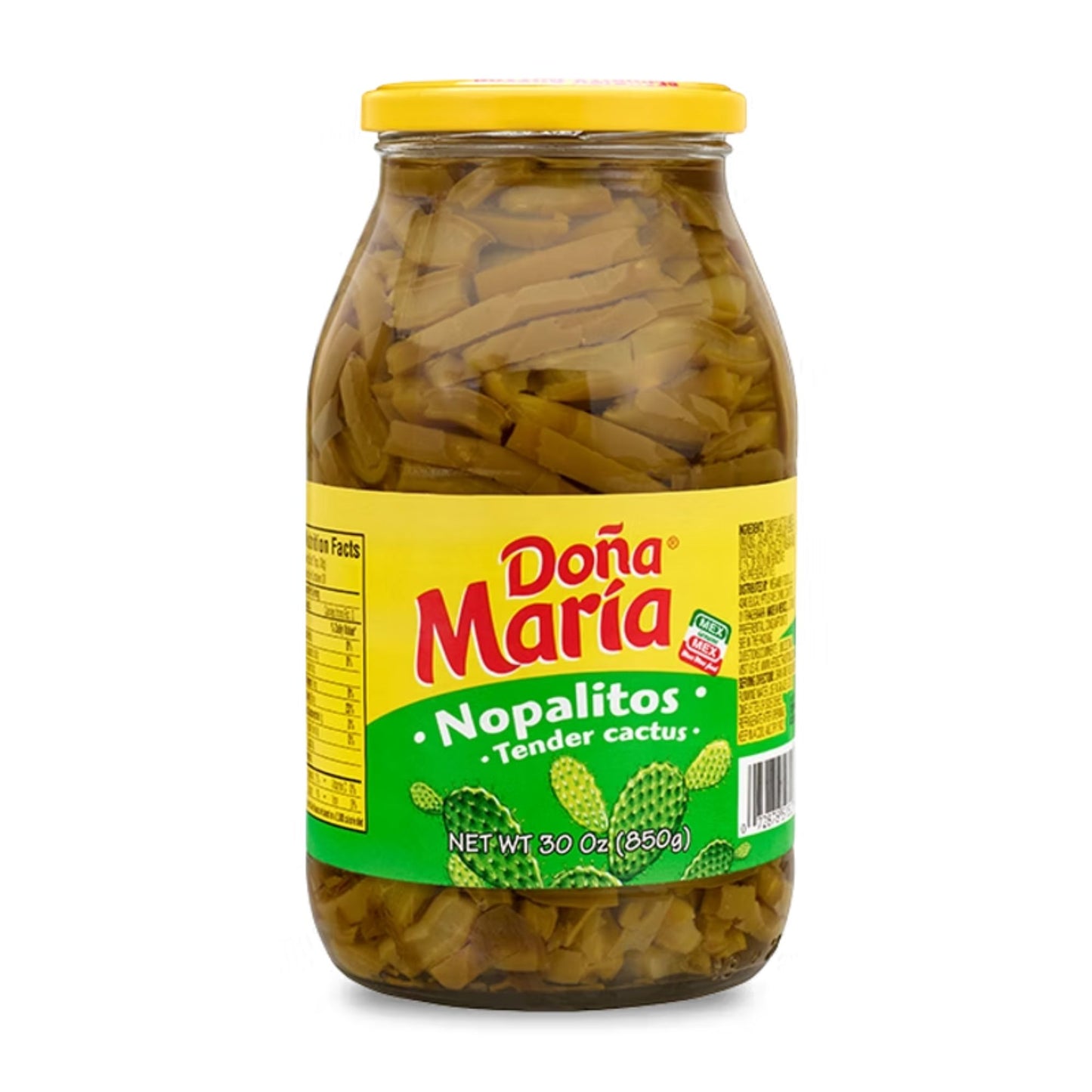 SLICED NOPALE CACTUS LEAVES 850g