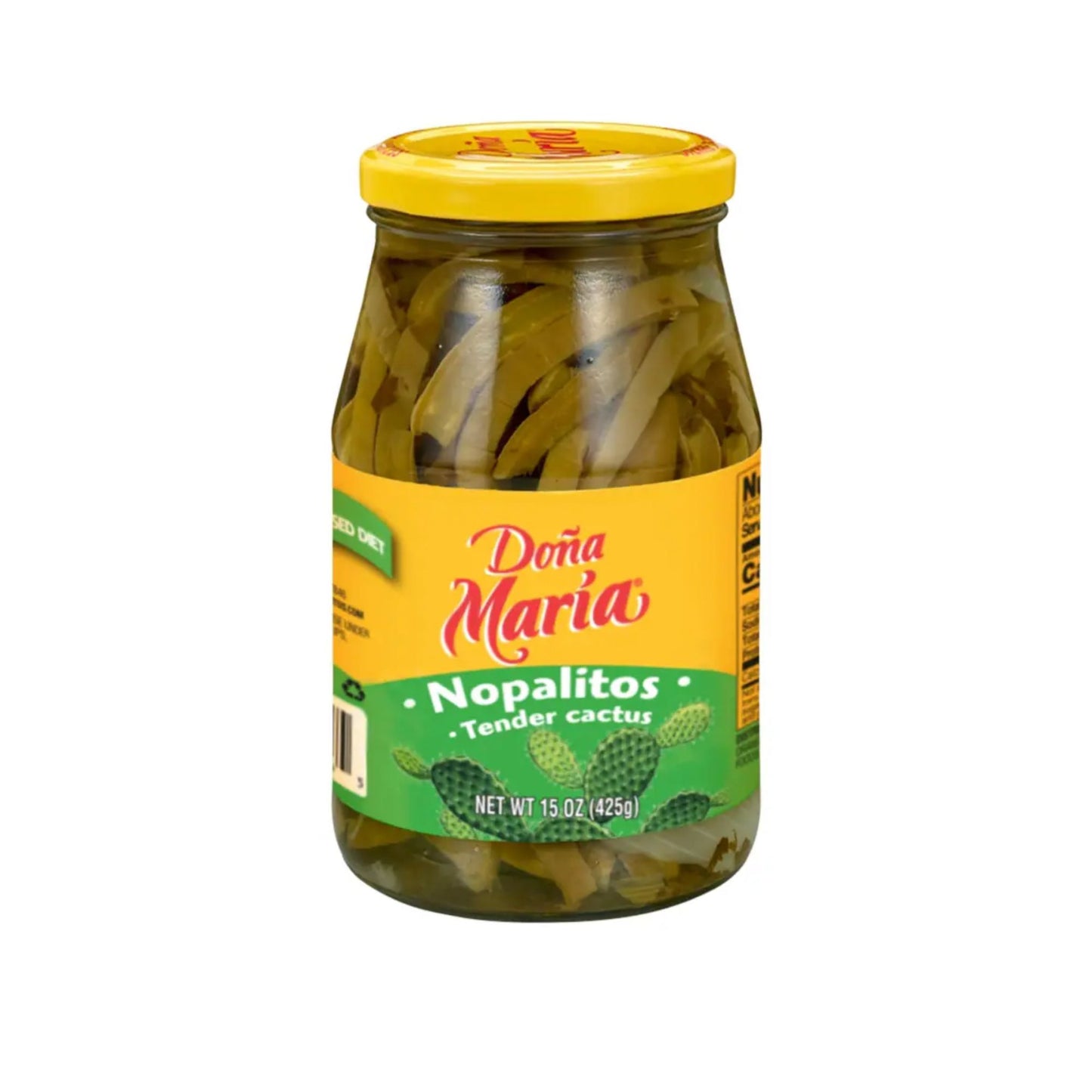 GESCHNITTENE NOPALES KAKTUSBLÄTTER 425g