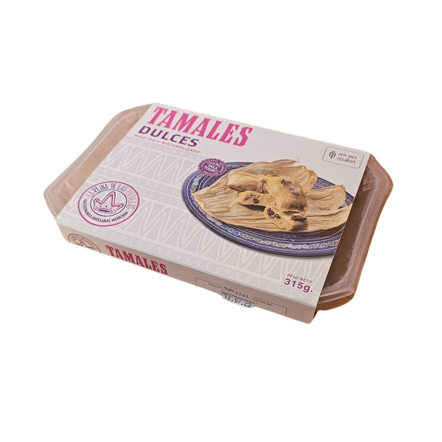 Tamal Dulce - Tamal Dulce con Pasas 300 g (3 uds.)