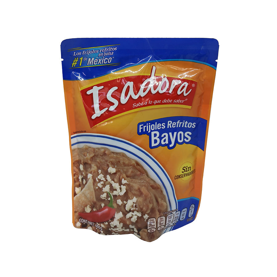 FRIJOLES BAYOS REFRITOS ISADORA 430G