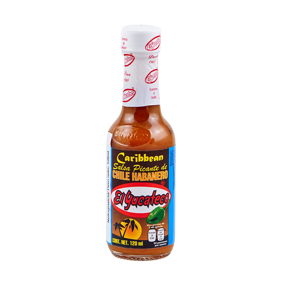 SALSA HABANERA CARIBEÑA YUCATECO 120ml