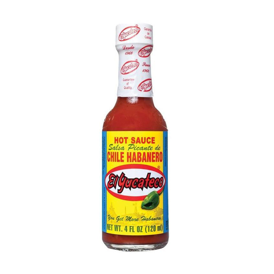 SALSA HABANERA ROJA YUCATECO 120ml