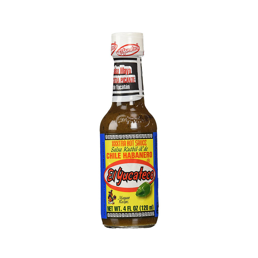 SALSA HABANERA EXTRA HOT YUCATECO 120ml