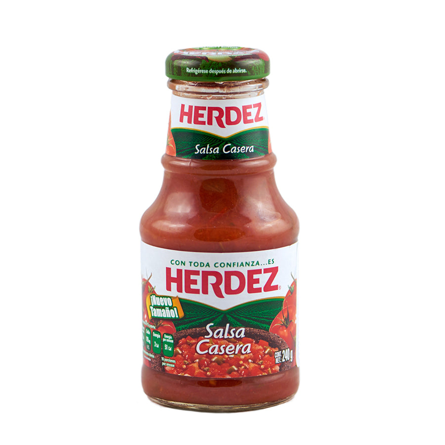 SALSA CASERA HERDEZ 240gr