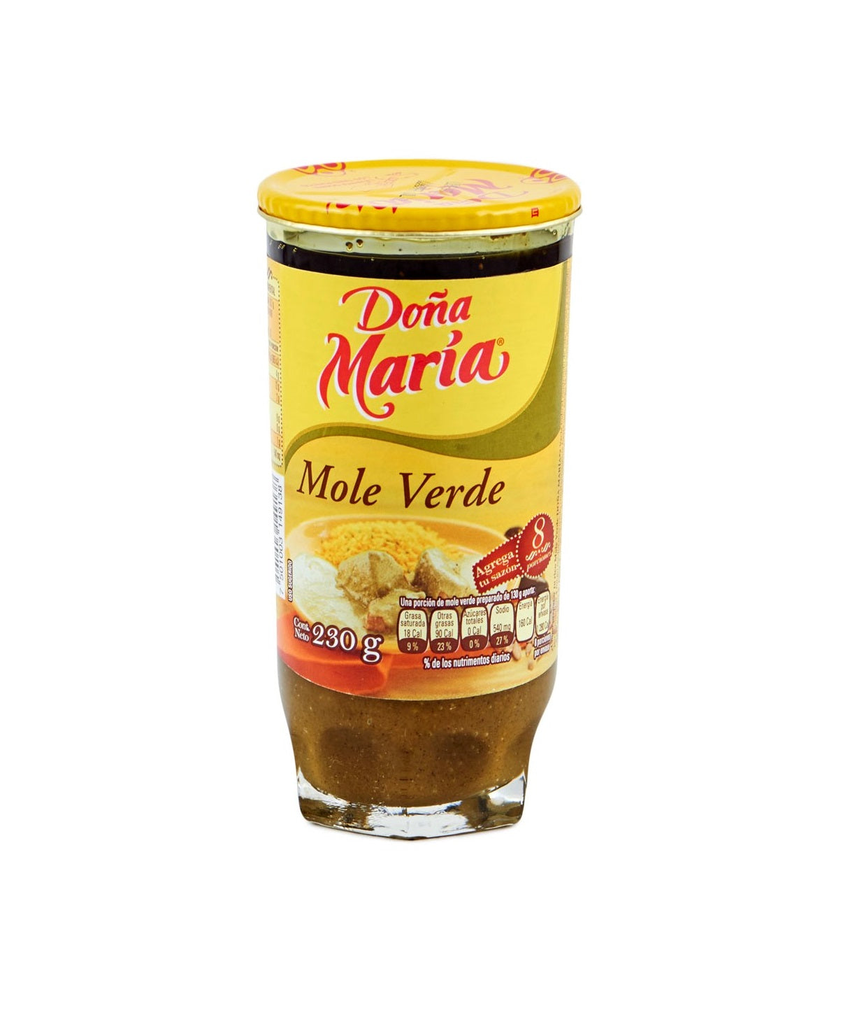 MOLE VERDE DOÑA MARIA PASTA 235gr