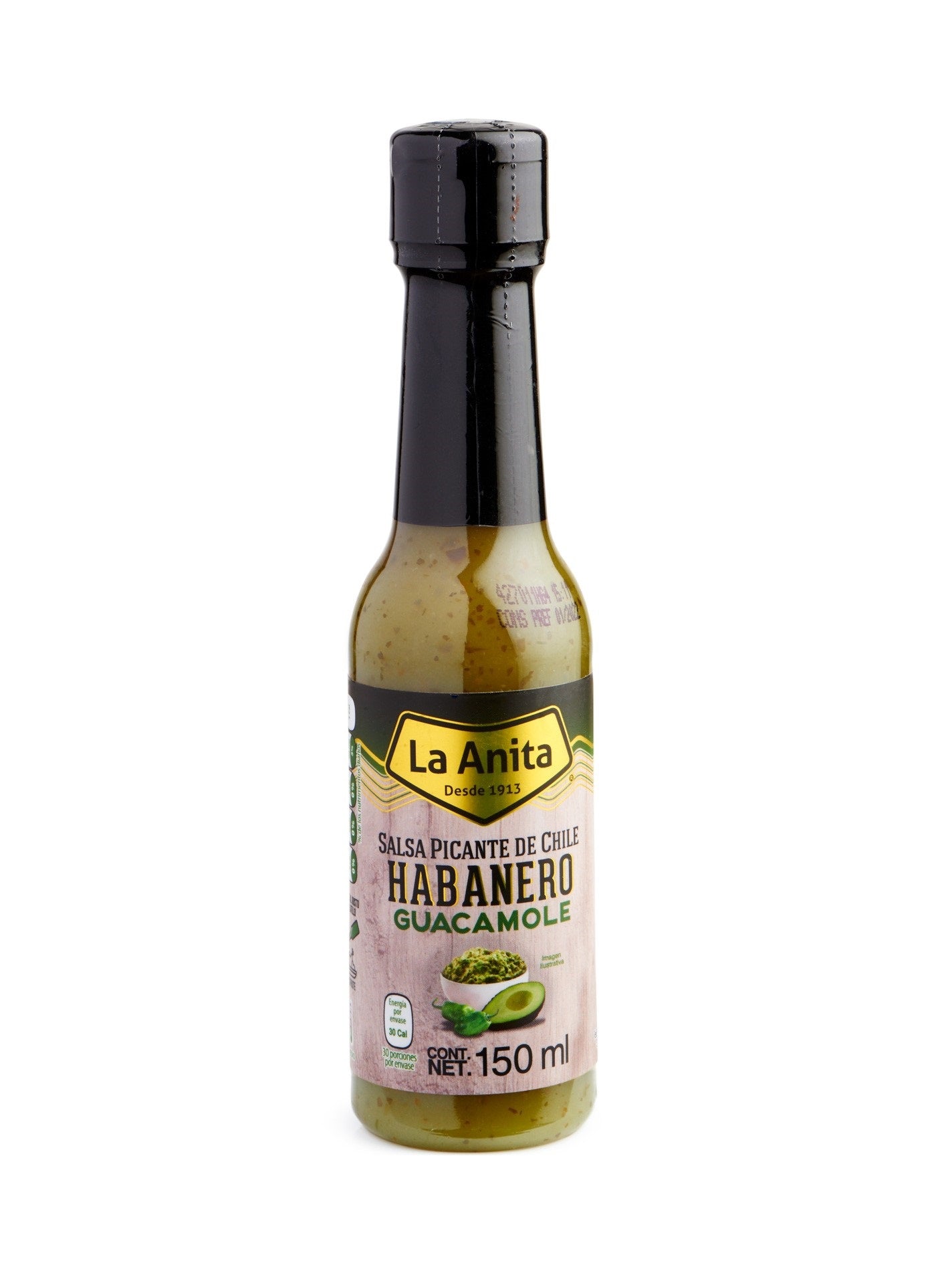 SALSA HABANERA GUACAMOLE LA ANITA 120ml
