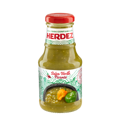 SALSA VERDE PICANTE HERDEZ 240gr