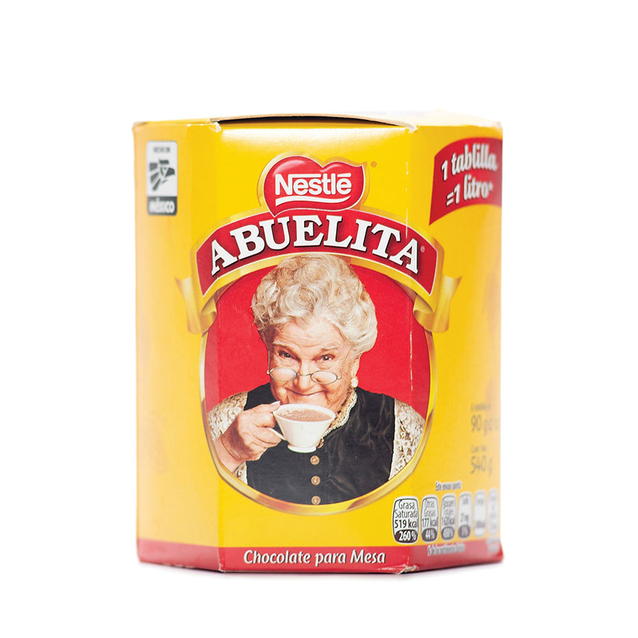 Chocolate Abuelita drinking chocolate with 6 pieces of 90g each