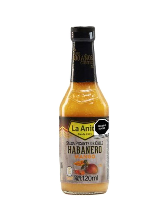 SALSA DE MANGO HABANERO LA ANITA 120ml
