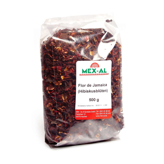Flor de Jamaica / Hibiskusblüten getrocknet 500g