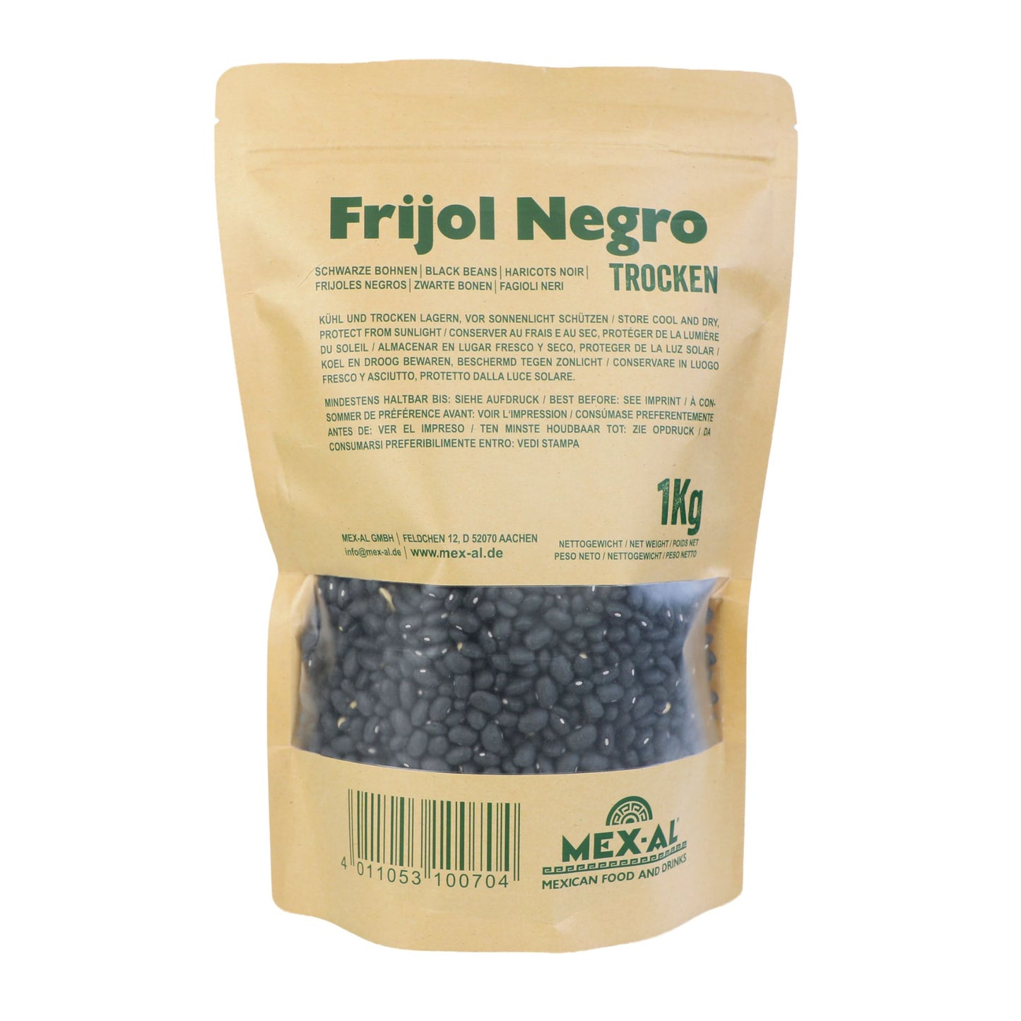 FRIJOLES SCHWARZE BOHNEN GETROCKNET 1kg