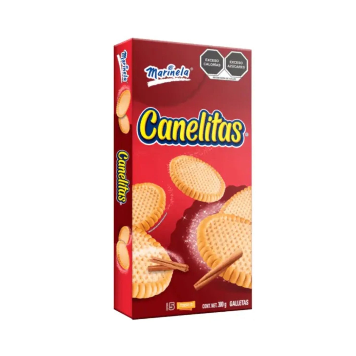 CANELITAS MARINELA - ZIMT UND ZUCKER KEKSE 300g