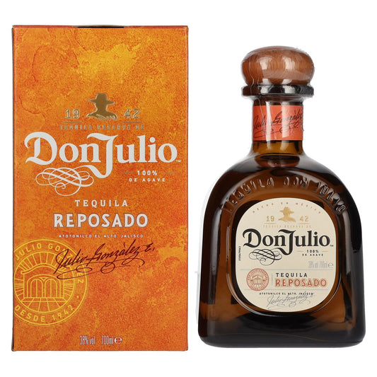 Don Julio Tequila Reposado 100% Agave 38% Vol. 0,7l