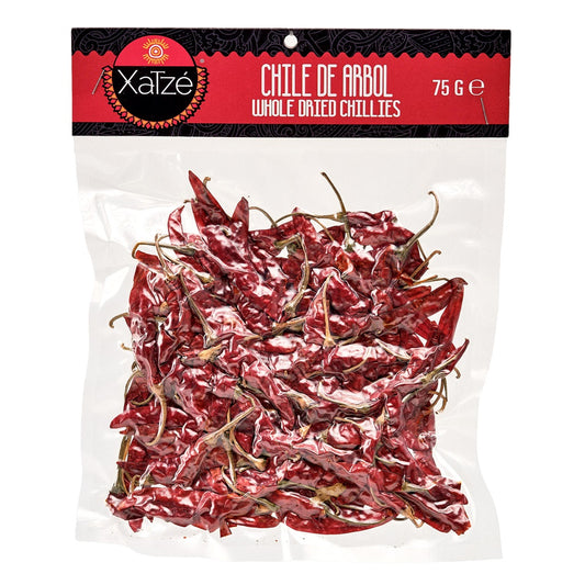 XATZE CHILI ARBOL 75gr