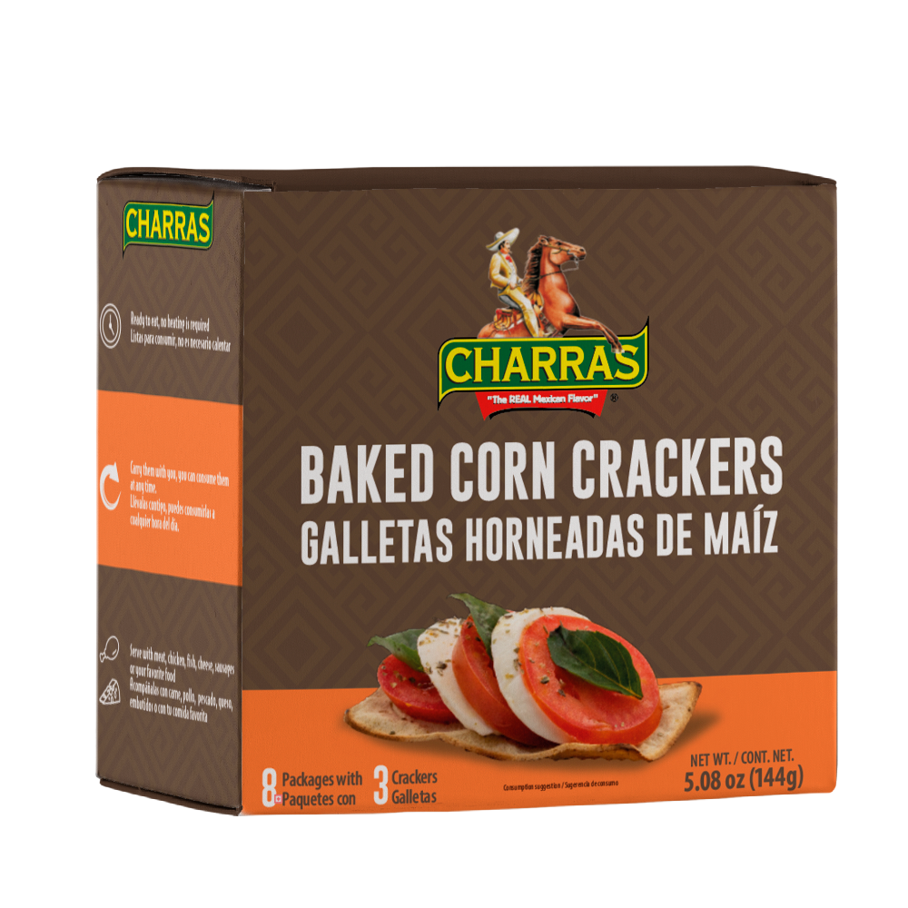 Tostadas Corn Crackers von Charras 144g