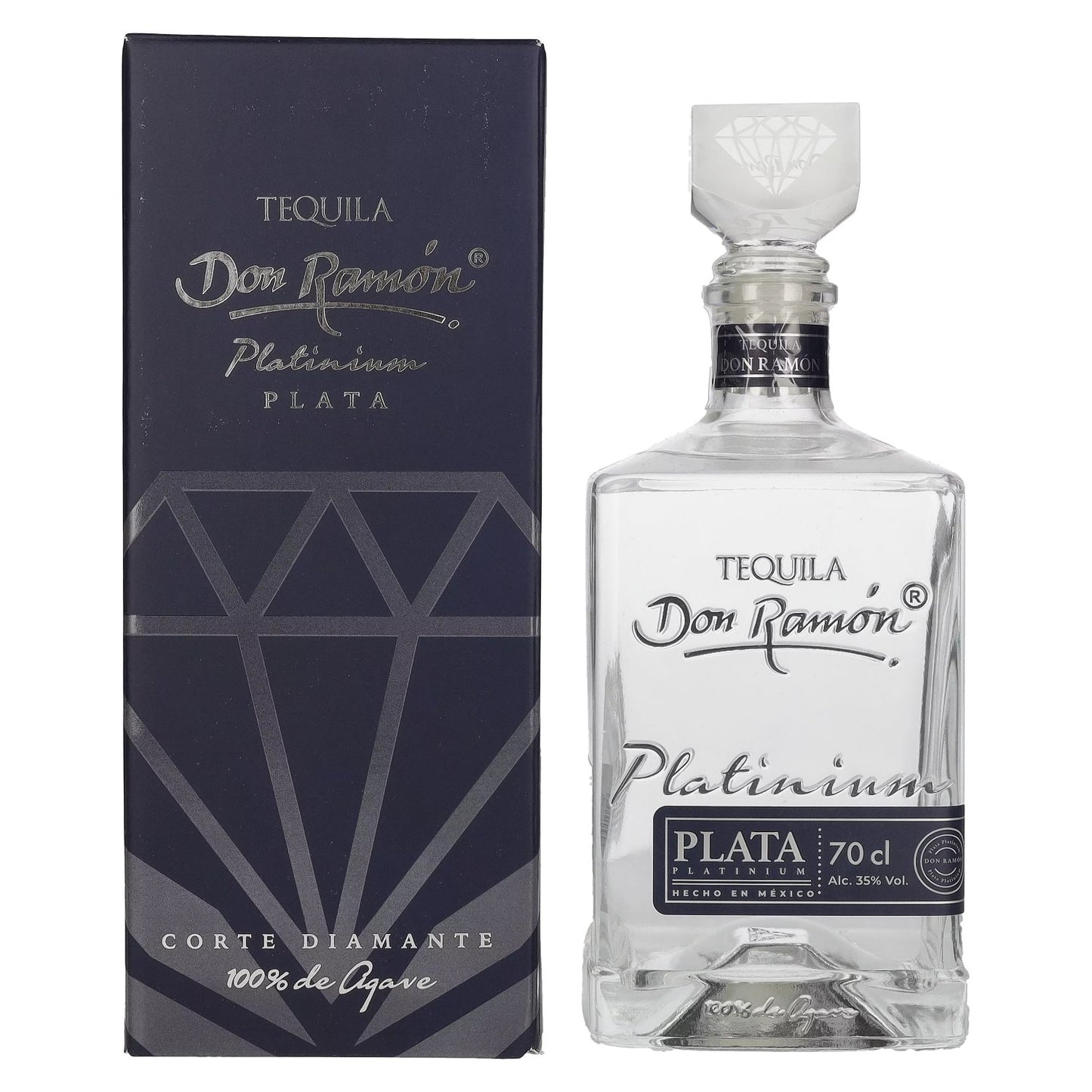 Don Ramón Platinum Plata 100% Agave 35% Vol. 0,7l