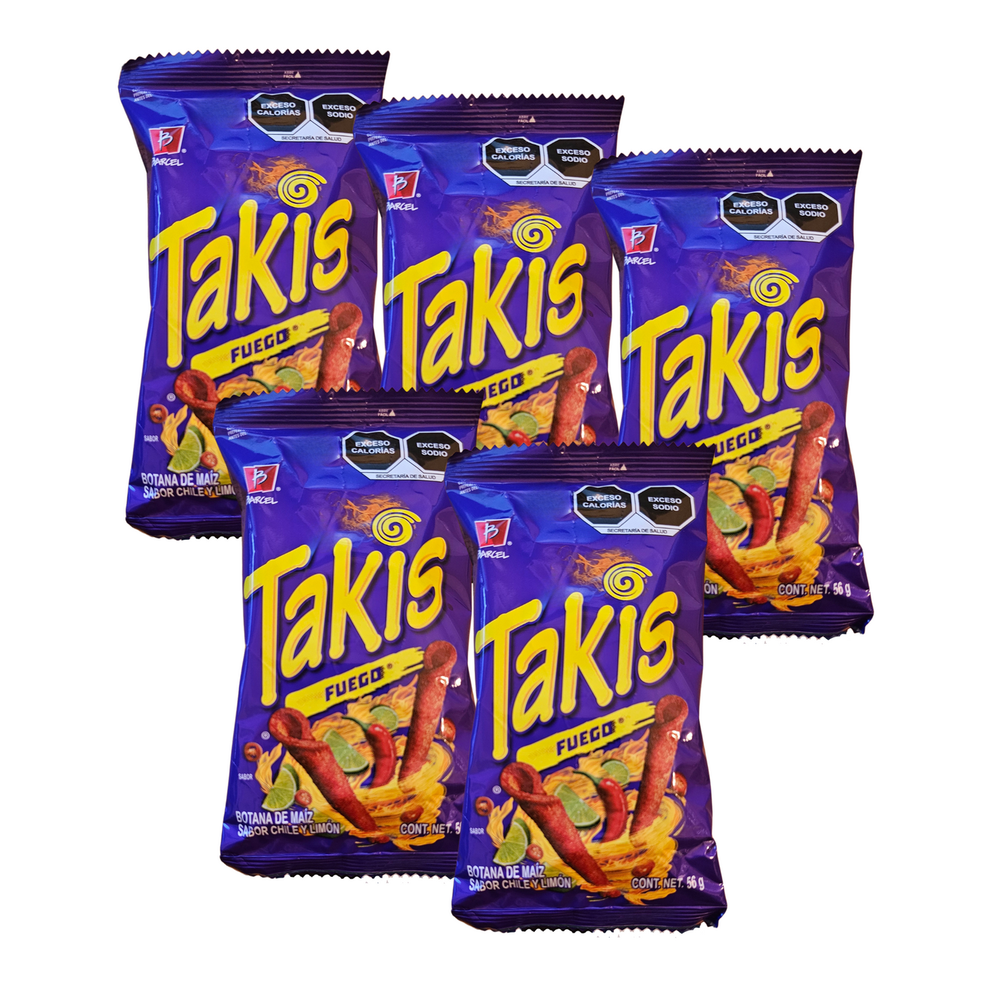 TAKIS FUEGO CHIPS 56g