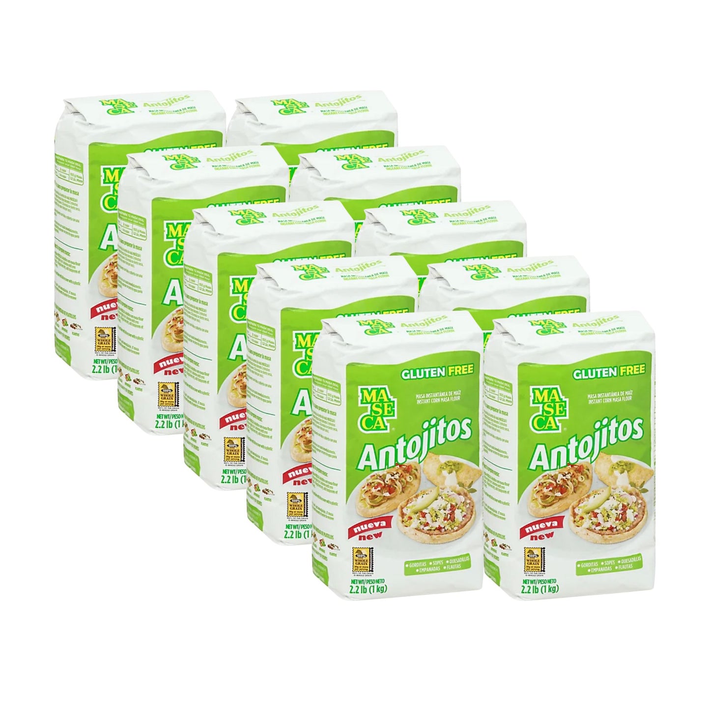 MASECA MAISMEHL ANTOJITOS 1kg (10 Packungen à 1Kg)