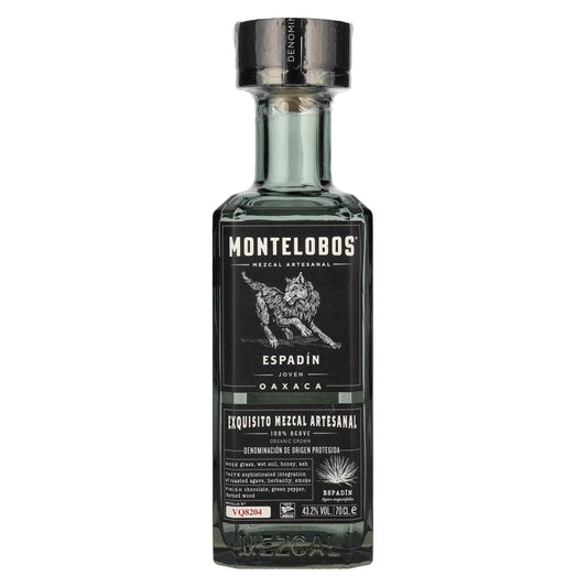 Montelobos ESPADÍN Joven 100% Agave Mezcal Artesanal 43,2% Vol. 0,7l