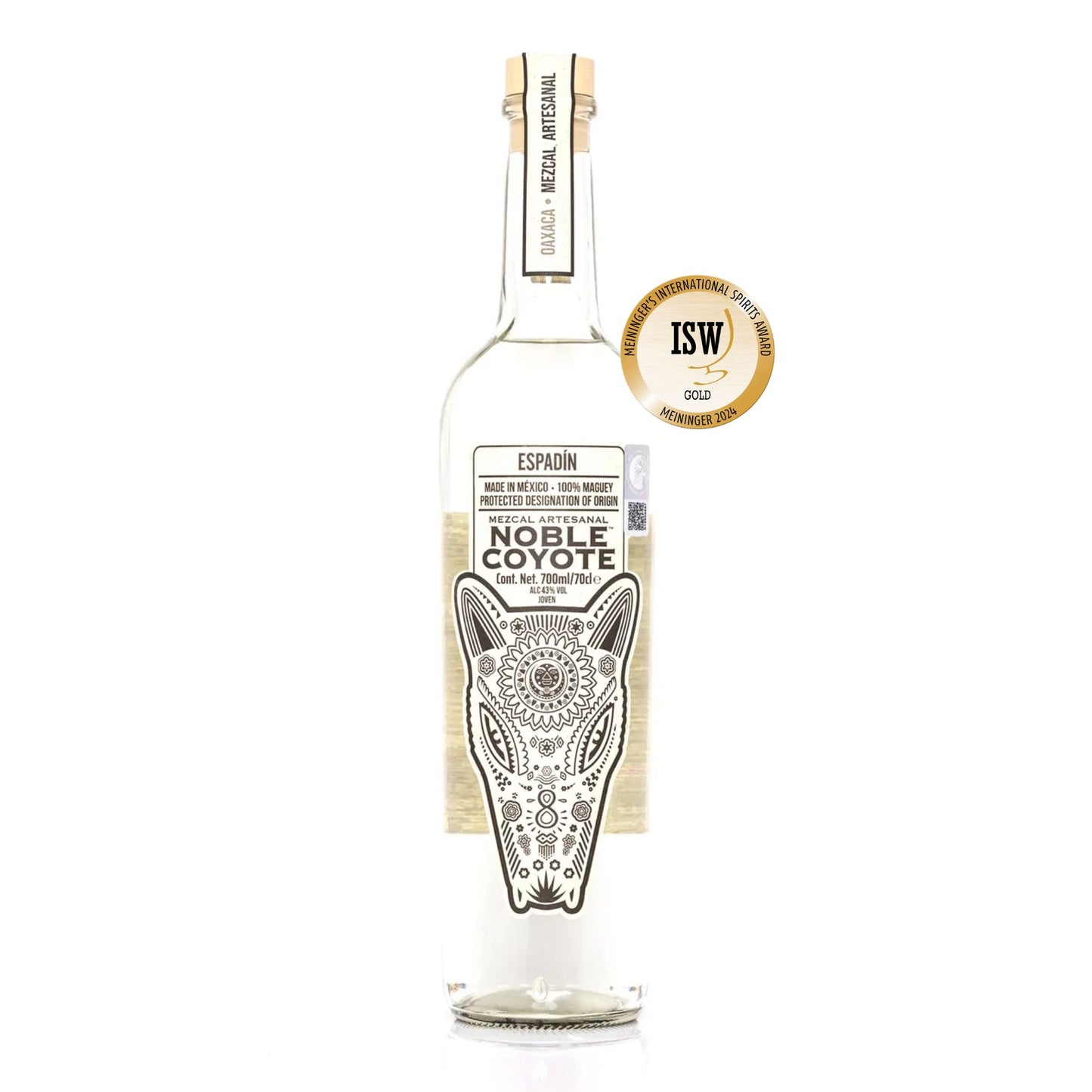 Noble Coyote Mezcal Artesanal 43% vol. 70cl Espadin