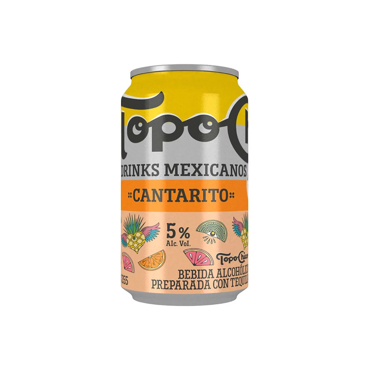 Topo Chico Cantarito mit Tequila – 355 ml 5%. Vol.