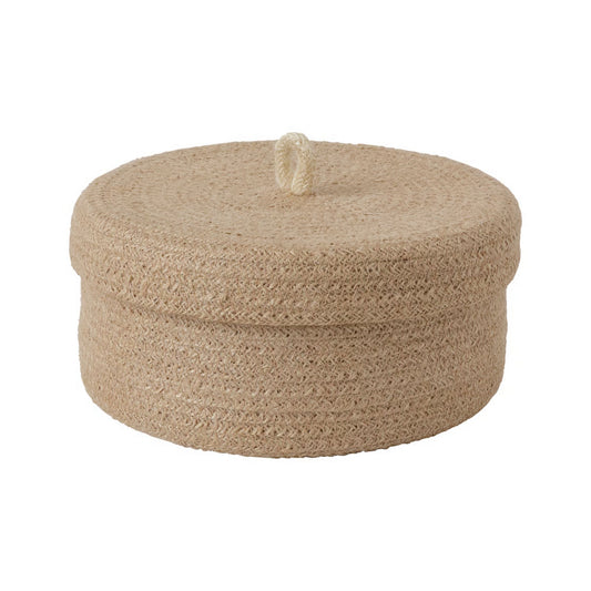 Jute tortillero with lid