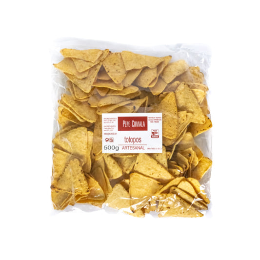 Tortilla Chips (Totopos) PEPE COMALA 500 g