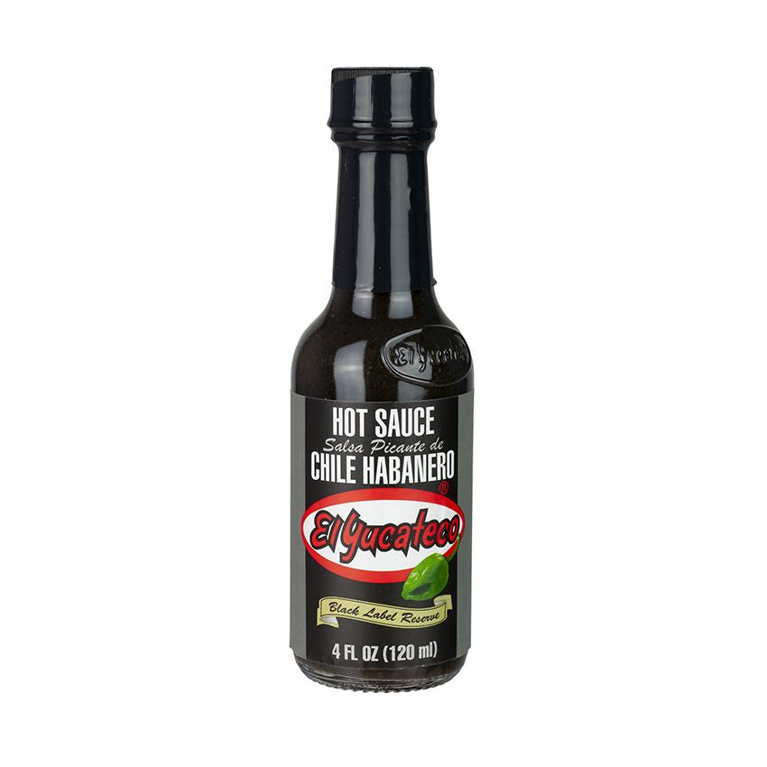 Schwarze Habanero Chili Soße El Yucateco 120ml