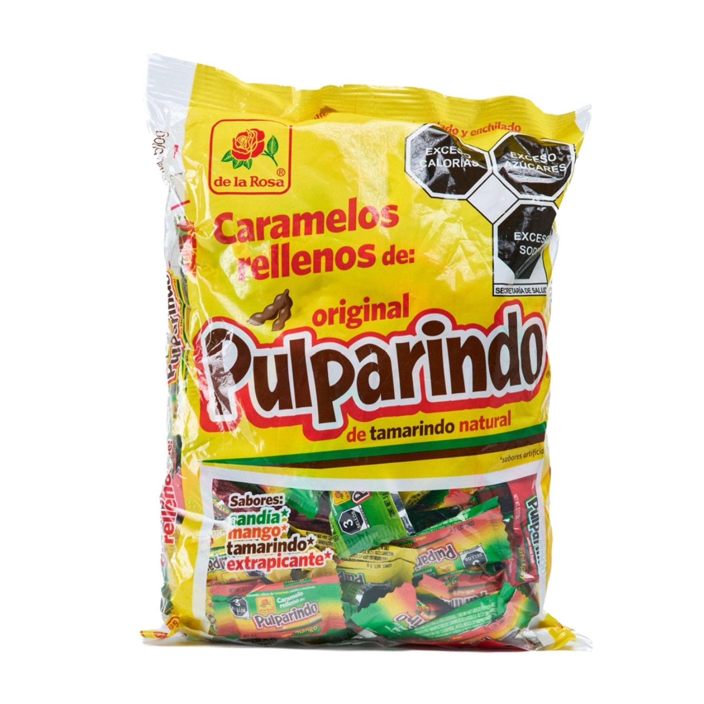 Dulces Pulparindo DE LA ROSA 100uds. (500 gramos)